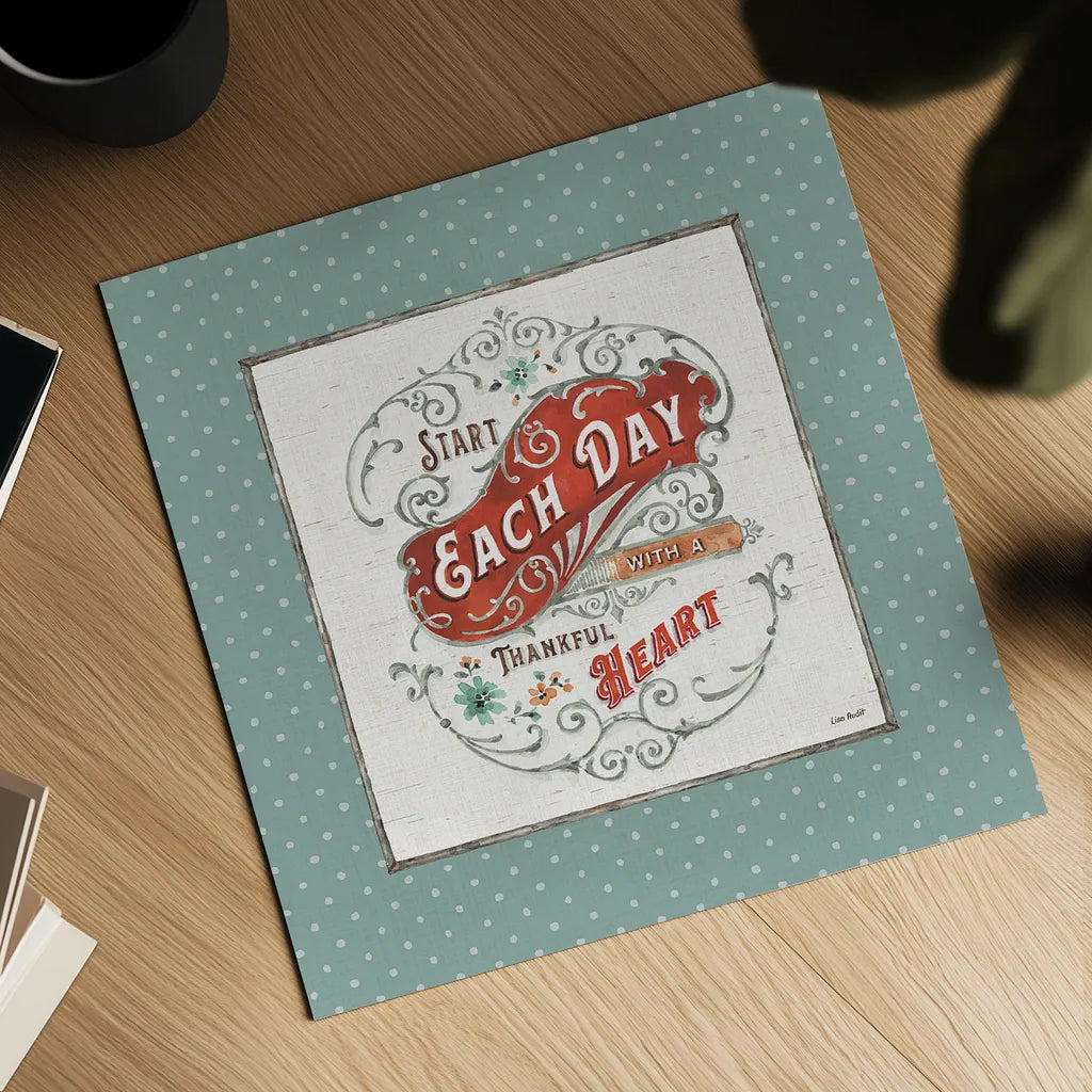 Autumn in Bloom IX by Lisa Audit. Shown as a detailed flat fine art print, highlighting archival giclee quality. Available as an archival giclee rolled canvas, fine art paper, or poster print. SKU 45628a.