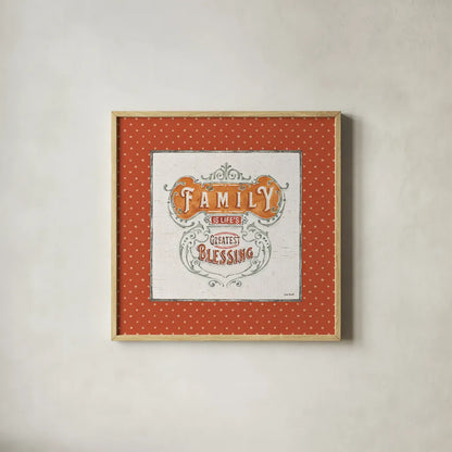 Autumn in Bloom VIII by Lisa Audit. Shown in a natural wood glass frame for a timeless modern aesthetic. Available as an archival giclee rolled canvas, fine art paper, or poster print. SKU 45627a.