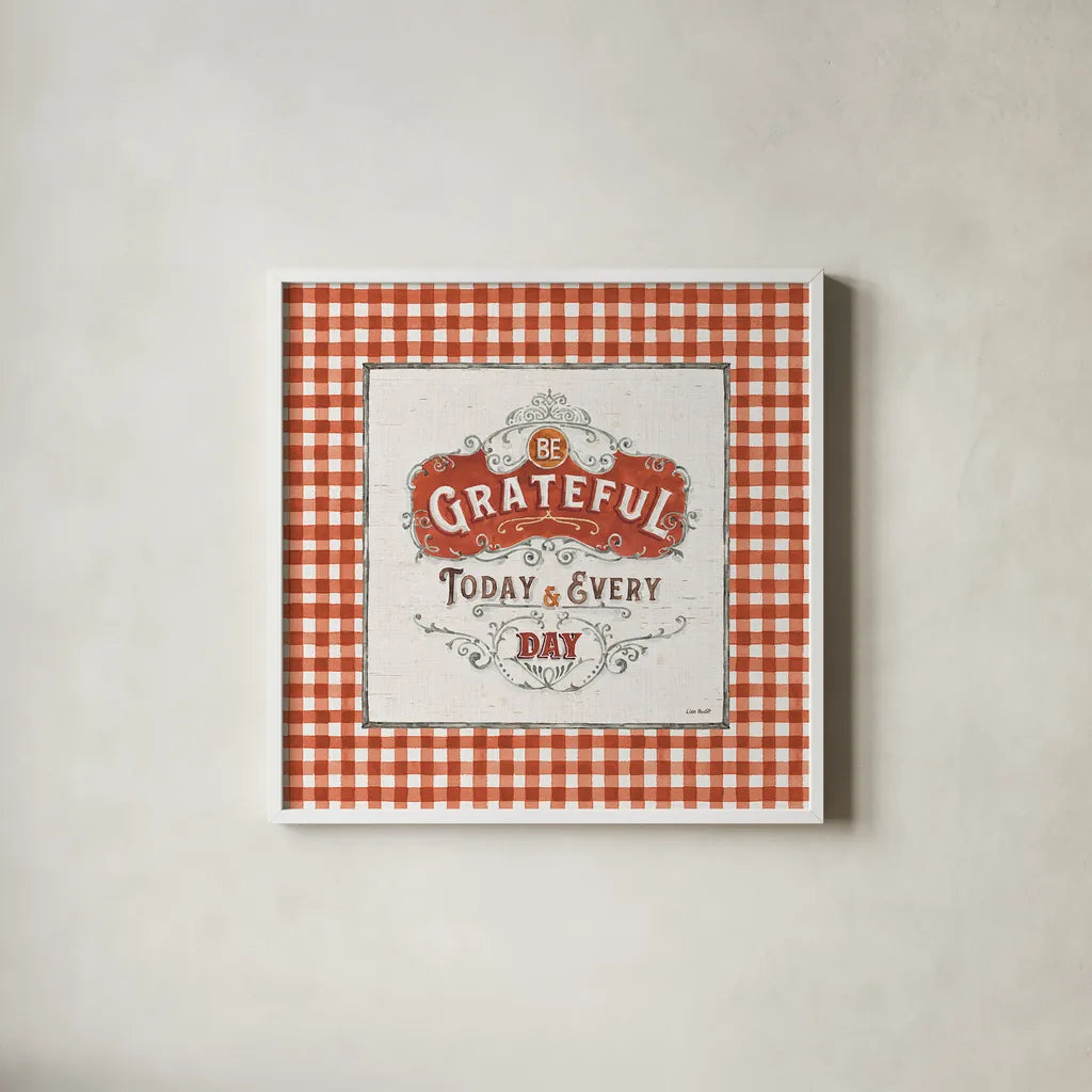 Autumn in Bloom X by Lisa Audit. Shown in a crisp white glass frame for a clean and minimalist style. Available as an archival giclee rolled canvas, fine art paper, or poster print. SKU 45629a.