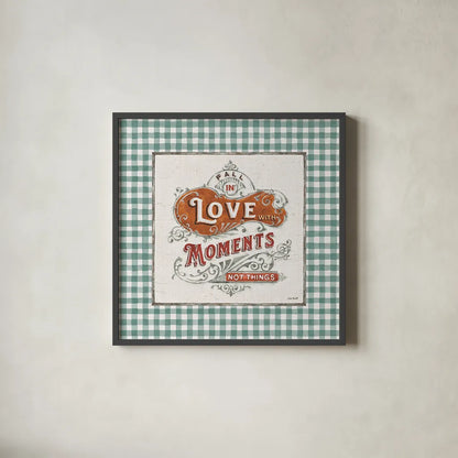 Autumn in Bloom XI by Lisa Audit. Shown in a sleek black glass frame for a contemporary gallery look. Available as an archival giclee rolled canvas, fine art paper, or poster print. SKU 45630a.