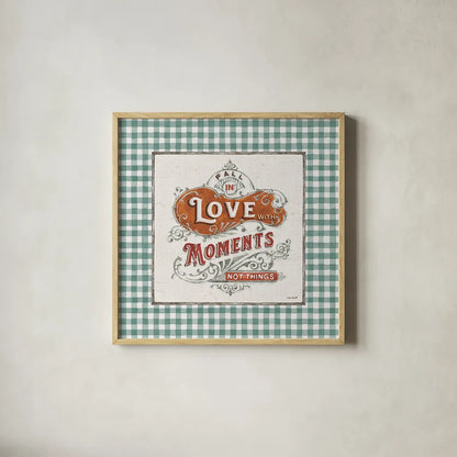 Autumn in Bloom XI by Lisa Audit. Shown in a natural wood glass frame for a timeless modern aesthetic. Available as an archival giclee rolled canvas, fine art paper, or poster print. SKU 45630a.