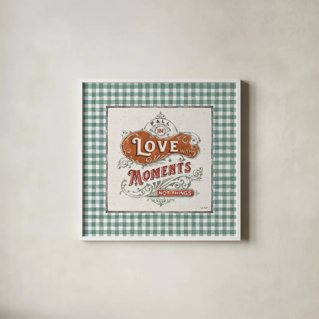 Autumn in Bloom XI by Lisa Audit. Shown in a crisp white glass frame for a clean and minimalist style. Available as an archival giclee rolled canvas, fine art paper, or poster print. SKU 45630a.