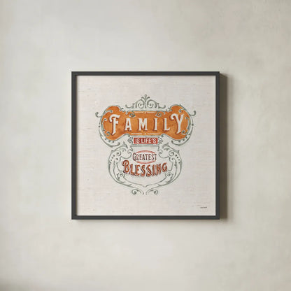 Autumn in Bloom XII by Lisa Audit. Shown in a sleek black glass frame for a contemporary gallery look. Available as an archival giclee rolled canvas, fine art paper, or poster print. SKU 45631a.