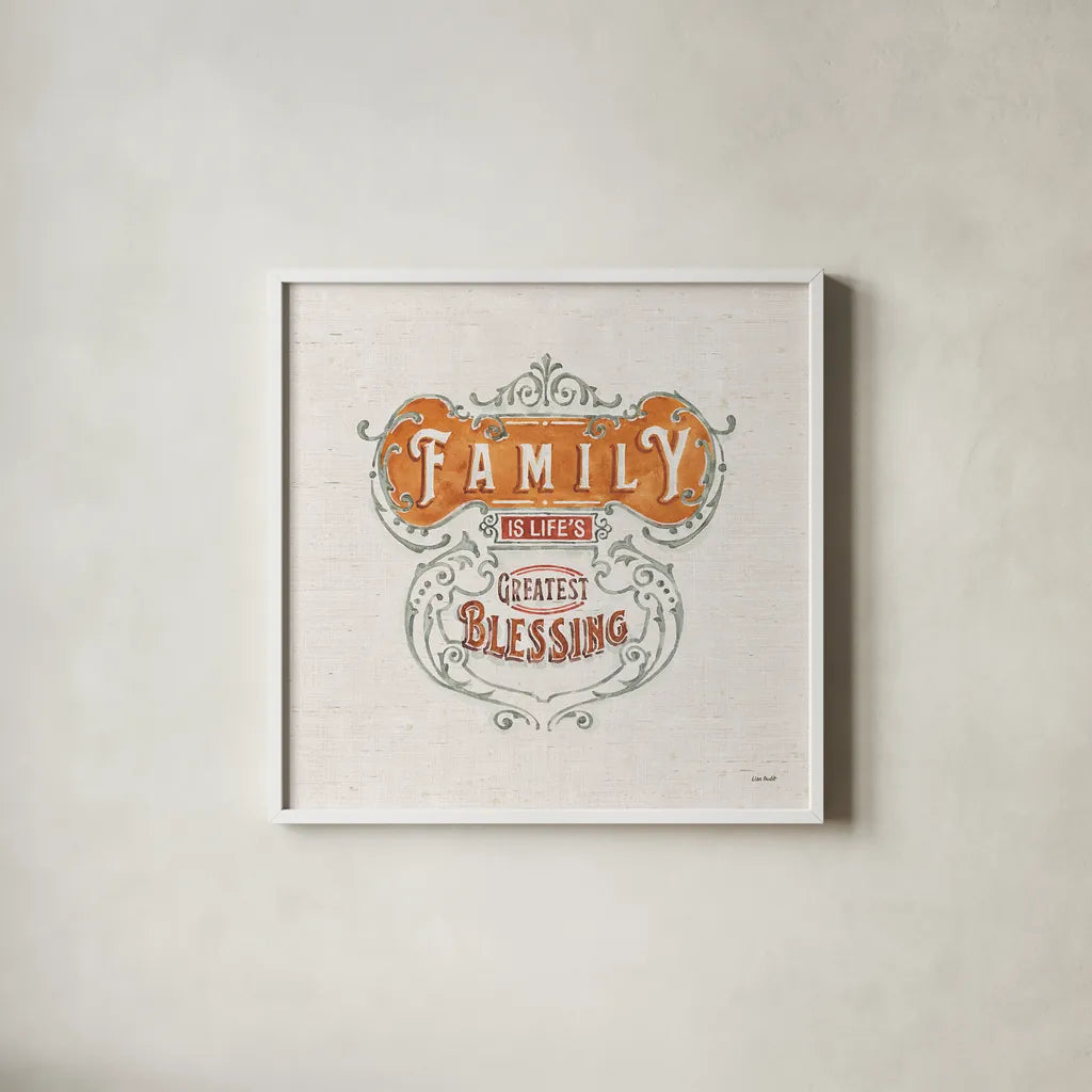 Autumn in Bloom XII by Lisa Audit. Shown in a crisp white glass frame for a clean and minimalist style. Available as an archival giclee rolled canvas, fine art paper, or poster print. SKU 45631a.