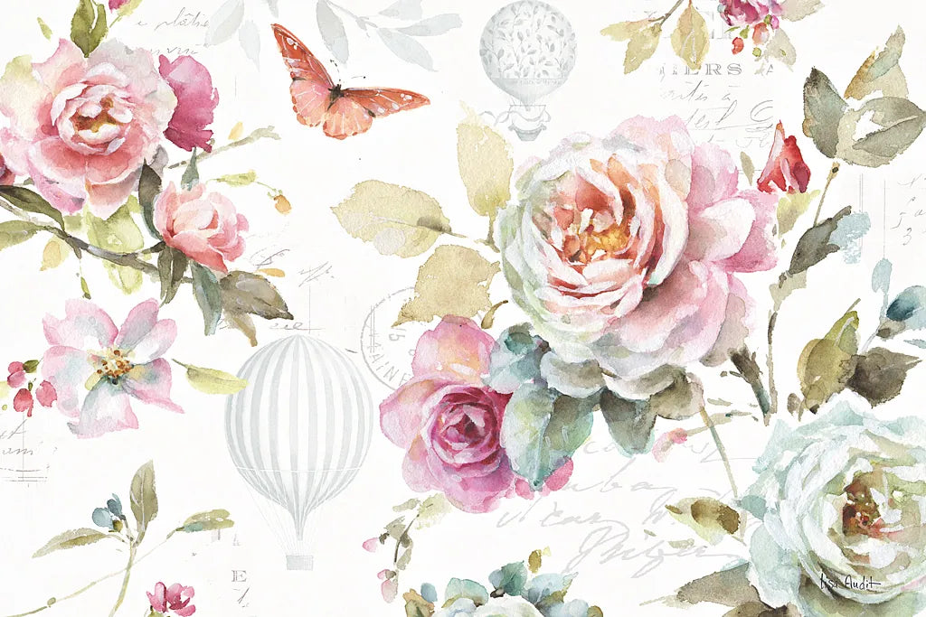 Beautiful Romance I by Lisa Audit. SKU 31017i. Archival Giclee Fine art print for wall decor.