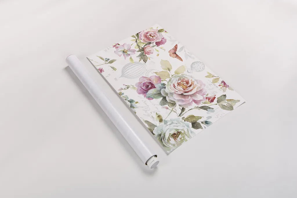 Beautiful Romance I by Lisa Audit. shown as a rolled paper print. Available as archival giclee rolled canvas, fine art paper, or poster print. SKU 31017i.