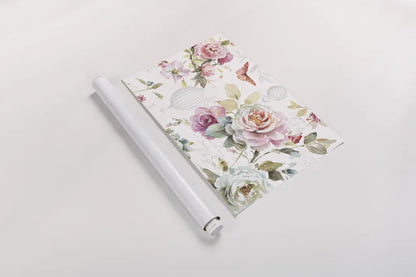 Beautiful Romance I by Lisa Audit. shown as a rolled paper print. Available as archival giclee rolled canvas, fine art paper, or poster print. SKU 31017i.