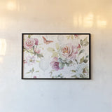 Beautiful Romance I by Lisa Audit. shown as a paper print in a black flame. Available as a archival giclee rolled canvas, fine art paper, or poster print. SKU 31017i.