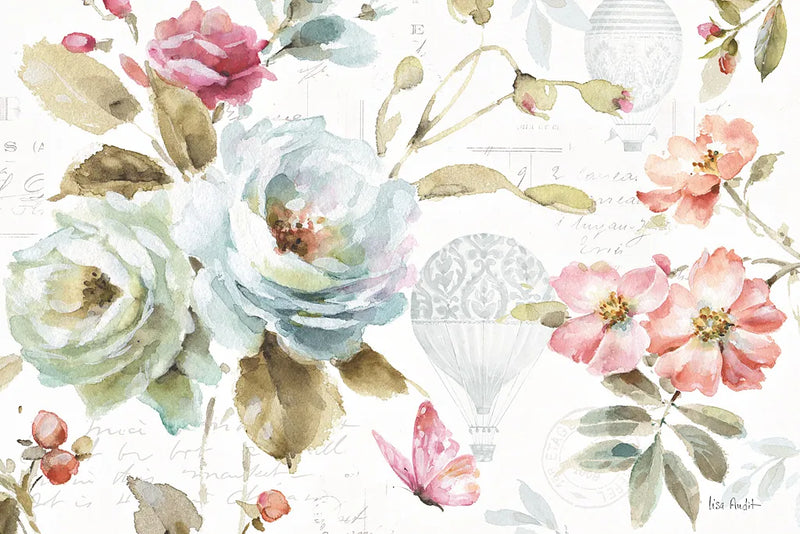 Beautiful Romance II by Lisa Audit. SKU 31018i. Archival Giclee Fine art print for wall decor.