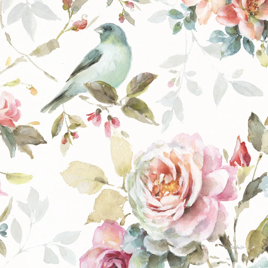 Beautiful Romance III Crop by Lisa Audit. SKU 31019a. Archival Giclee Fine art print for wall decor.