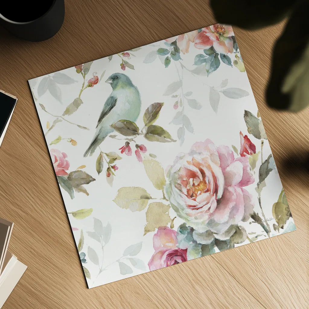 Beautiful Romance III Crop by Lisa Audit. Shown as a detailed flat fine art print, highlighting archival giclee quality. Available as an archival giclee rolled canvas, fine art paper, or poster print. SKU 31019a.