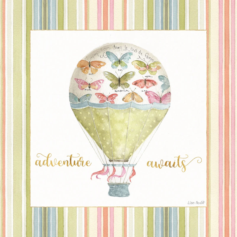 Beautiful Romance IX on Stripes by Lisa Audit