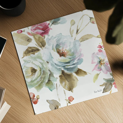 Beautiful Romance VI by Lisa Audit. Shown as a detailed flat fine art print, highlighting archival giclee quality. Available as an archival giclee rolled canvas, fine art paper, or poster print. SKU 31022a.