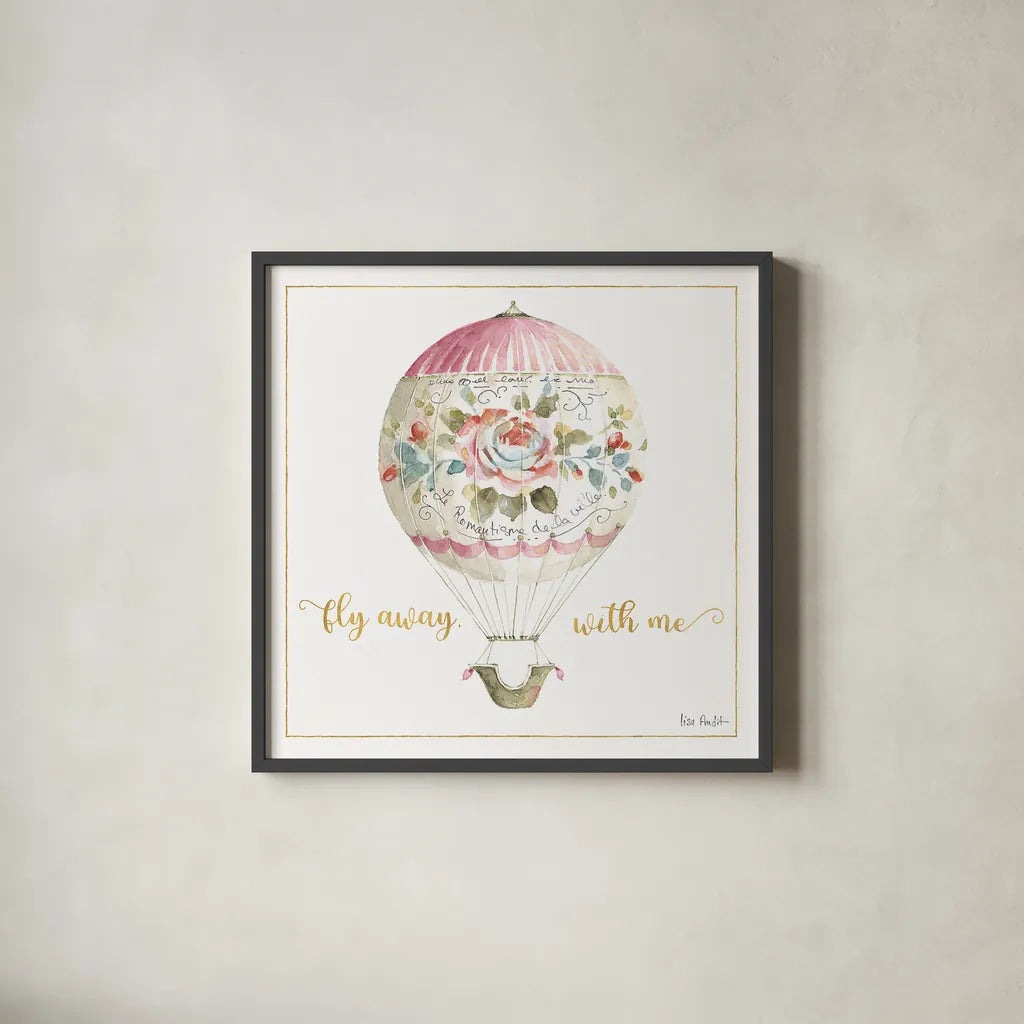 Beautiful Romance X by Lisa Audit. Shown in a sleek black glass frame for a contemporary gallery look. Available as an archival giclee rolled canvas, fine art paper, or poster print. SKU 31026a.