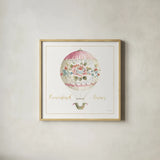 Beautiful Romance X Forever by Lisa Audit. Shown in a natural wood glass frame for a timeless modern aesthetic. Available as an archival giclee rolled canvas, fine art paper, or poster print. SKU 52517a.