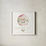 Beautiful Romance X Forever by Lisa Audit. Shown in a crisp white glass frame for a clean and minimalist style. Available as an archival giclee rolled canvas, fine art paper, or poster print. SKU 52517a.
