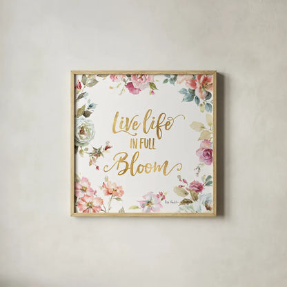 Beautiful Romance XIII by Lisa Audit. Shown in a natural wood glass frame for a timeless modern aesthetic. Available as an archival giclee rolled canvas, fine art paper, or poster print. SKU 31029a.