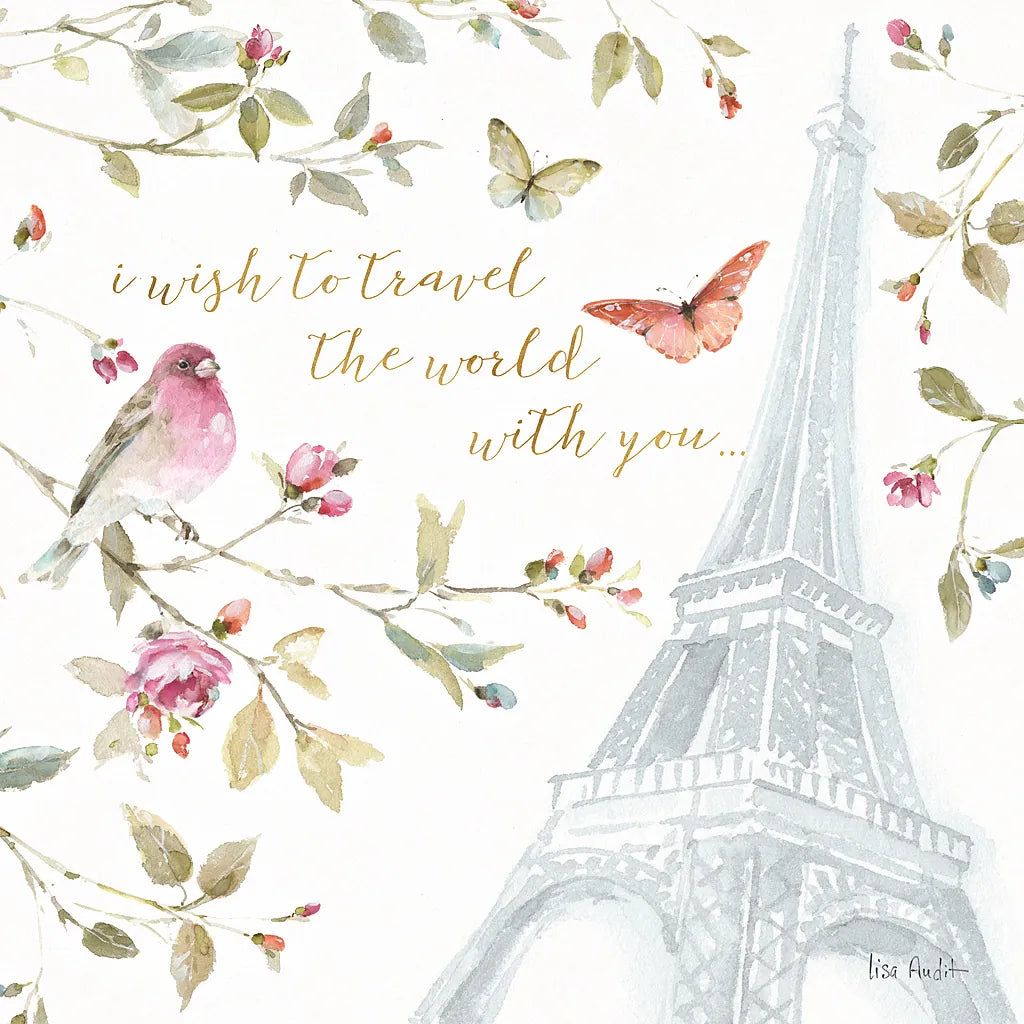 Beautiful Romance XIX by Lisa Audit. SKU 31034a. Archival Giclee Fine art print for wall decor.