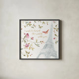 Beautiful Romance XIX by Lisa Audit. Shown in a sleek black glass frame for a contemporary gallery look. Available as an archival giclee rolled canvas, fine art paper, or poster print. SKU 31034a.