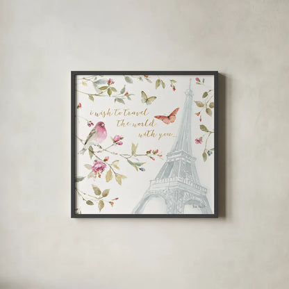 Beautiful Romance XIX by Lisa Audit. Shown in a sleek black glass frame for a contemporary gallery look. Available as an archival giclee rolled canvas, fine art paper, or poster print. SKU 31034a.
