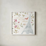 Beautiful Romance XIX by Lisa Audit. Shown in a crisp white glass frame for a clean and minimalist style. Available as an archival giclee rolled canvas, fine art paper, or poster print. SKU 31034a.