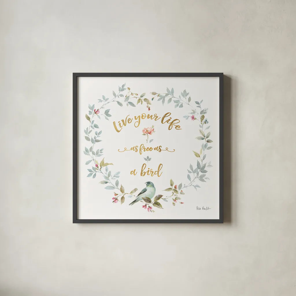 Beautiful Romance XV by Lisa Audit. Shown in a sleek black glass frame for a contemporary gallery look. Available as an archival giclee rolled canvas, fine art paper, or poster print. SKU 31031a.
