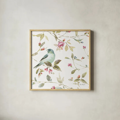 Beautiful Romance XVII by Lisa Audit. Shown in a natural wood glass frame for a timeless modern aesthetic. Available as an archival giclee rolled canvas, fine art paper, or poster print. SKU 31033a.
