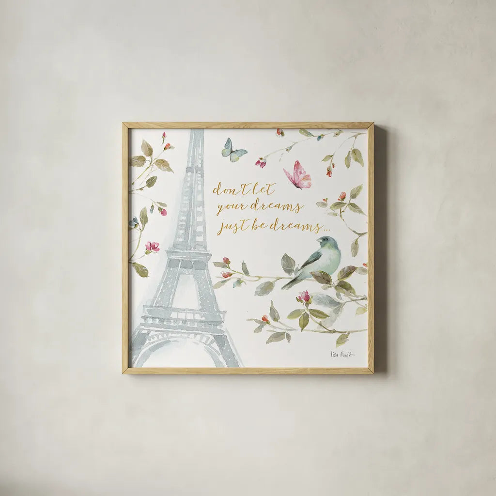 Beautiful Romance XX by Lisa Audit. Shown in a natural wood glass frame for a timeless modern aesthetic. Available as an archival giclee rolled canvas, fine art paper, or poster print. SKU 31036a.