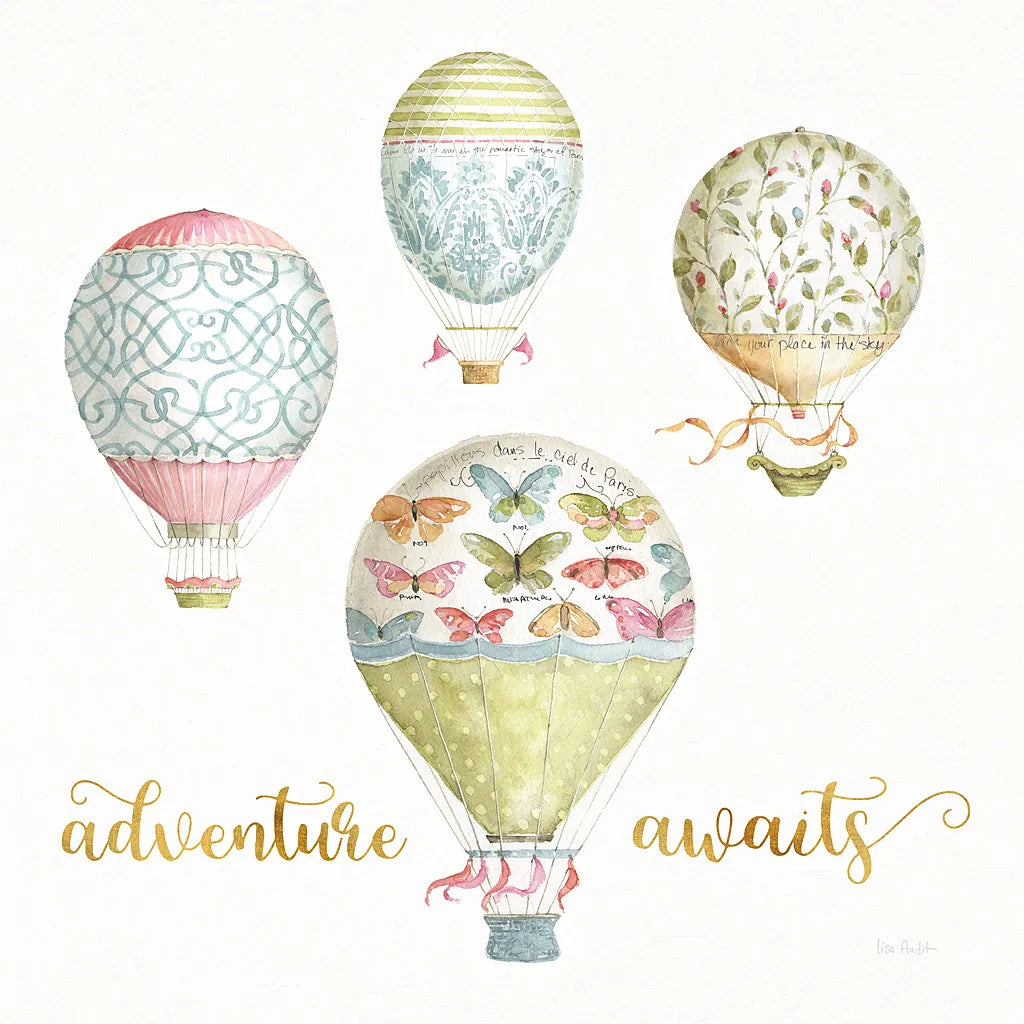 Beautiful Romance XXI by Lisa Audit. SKU 33502a. Archival Giclee Fine art print for wall decor.