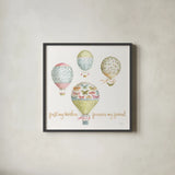 Beautiful Romance XXI Mother by Lisa Audit. Shown in a sleek black glass frame for a contemporary gallery look. Available as an archival giclee rolled canvas, fine art paper, or poster print. SKU 41684a.