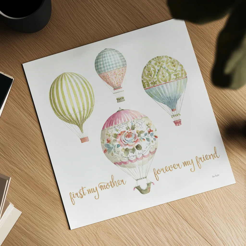 Beautiful Romance XXII Mother by Lisa Audit. Shown as a detailed flat fine art print, highlighting archival giclee quality. Available as an archival giclee rolled canvas, fine art paper, or poster print. SKU 41683a.