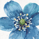 Blue and Green Garden V by Lisa Audit. SKU 34784a. Archival Giclee Fine art print for wall decor.