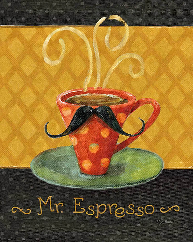 Cafe Moustache III by Lisa Audit