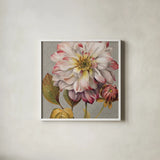 Classically Beautiful II by Lisa Audit. Shown in a crisp white glass frame for a clean and minimalist style. Available as an archival giclee rolled canvas, fine art paper, or poster print. SKU 14839a.