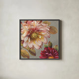 Classically Beautiful III by Lisa Audit. Shown in a sleek black glass frame for a contemporary gallery look. Available as an archival giclee rolled canvas, fine art paper, or poster print. SKU 14840a.