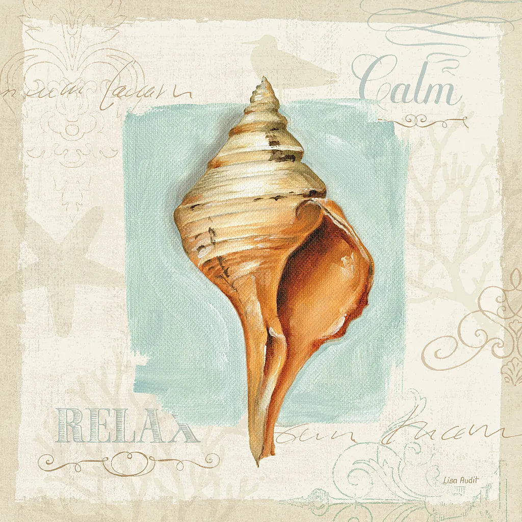 Coastal Jewels I by Lisa Audit. SKU 15230a. Archival Giclee Fine art print for wall decor.