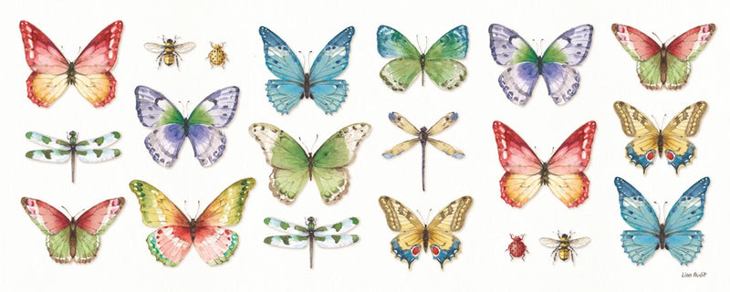 Colorful Breeze Bright Butterflies and Bugs by Lisa Audit