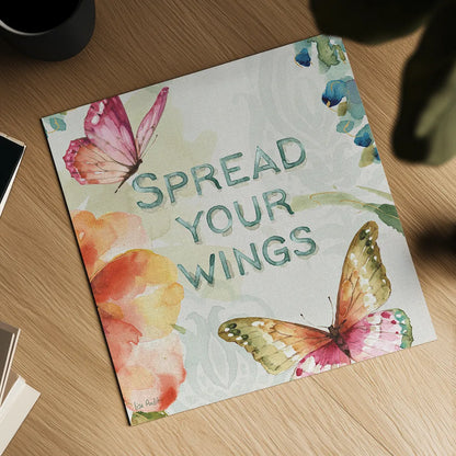 Colorful Breeze II by Lisa Audit. Shown as a detailed flat fine art print, highlighting archival giclee quality. Available as an archival giclee rolled canvas, fine art paper, or poster print. SKU 24151a.