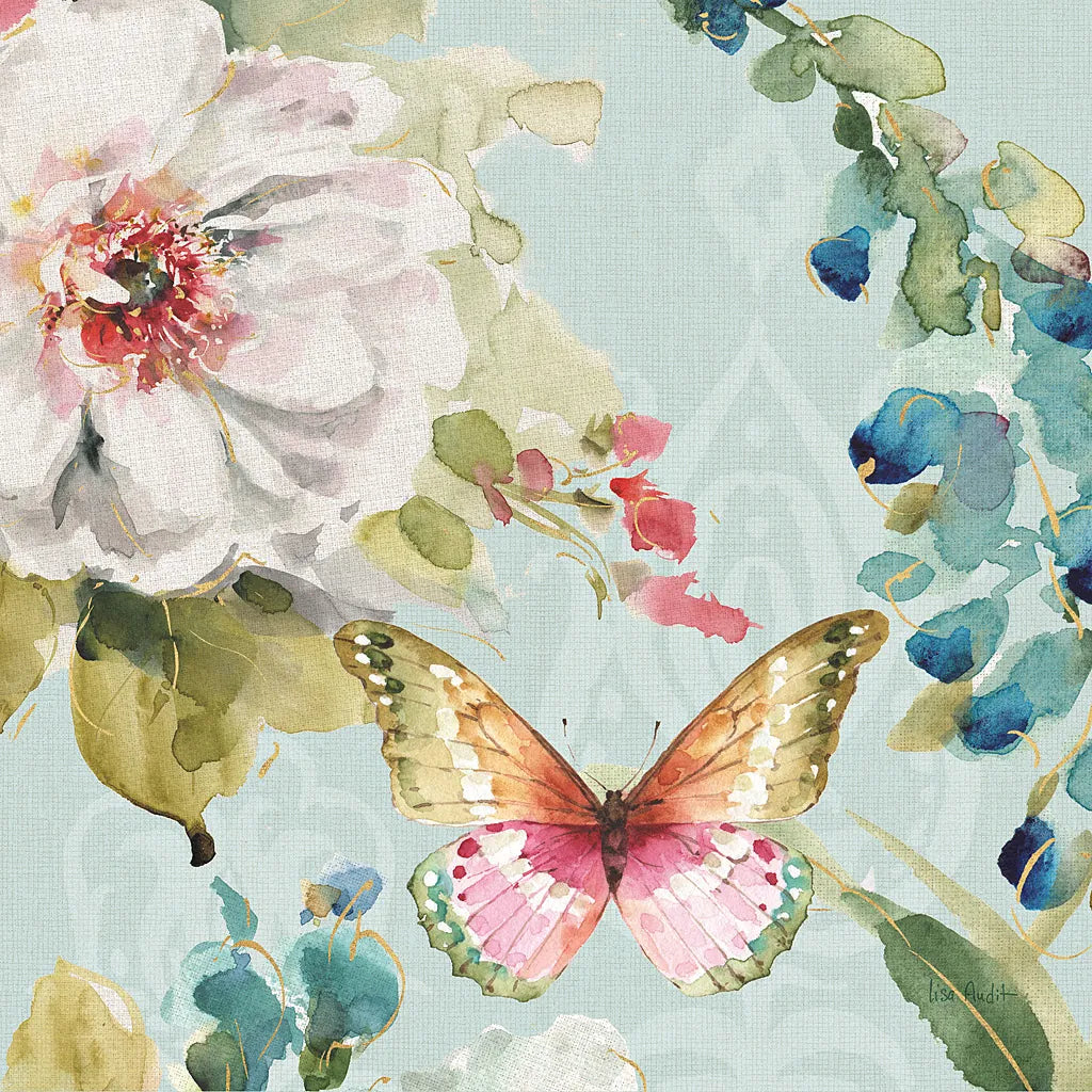 Colorful Breeze IV by Lisa Audit. SKU 24153a. Archival Giclee Fine art print for wall decor.