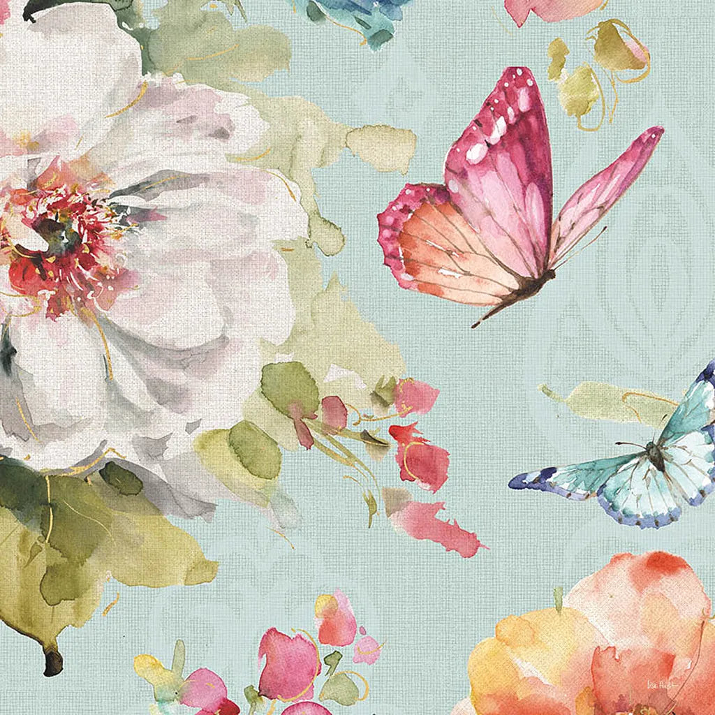 Colorful Breeze VI Crop by Lisa Audit. SKU 24155a. Archival Giclee Fine art print for wall decor.