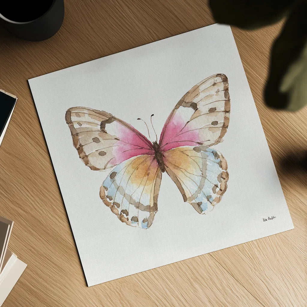 Colorful Breeze XI by Lisa Audit. Shown as a detailed flat fine art print, highlighting archival giclee quality. Available as an archival giclee rolled canvas, fine art paper, or poster print. SKU 25037a.