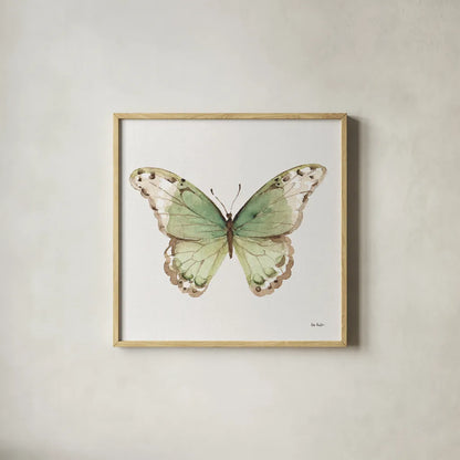 Colorful Breeze XII by Lisa Audit. Shown in a natural wood glass frame for a timeless modern aesthetic. Available as an archival giclee rolled canvas, fine art paper, or poster print. SKU 25038a.