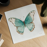 Colorful Breeze XII with Teal by Lisa Audit. Shown as a detailed flat fine art print, highlighting archival giclee quality. Available as an archival giclee rolled canvas, fine art paper, or poster print. SKU 25910a.