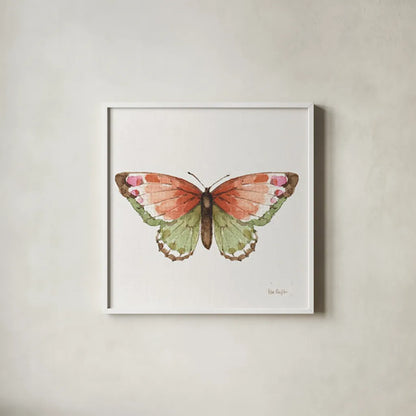 Colorful Breeze XIII by Lisa Audit. Shown in a crisp white glass frame for a clean and minimalist style. Available as an archival giclee rolled canvas, fine art paper, or poster print. SKU 26361a.