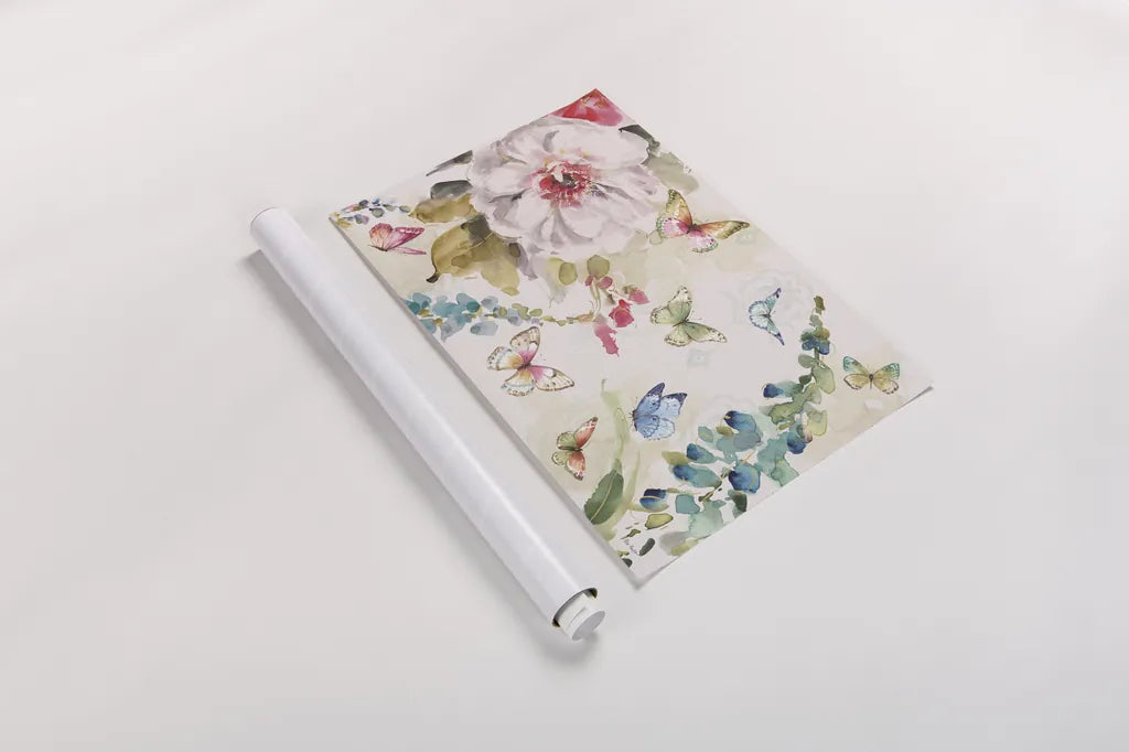 Colorful Breeze XV by Lisa Audit. shown as a rolled paper print. Available as archival giclee rolled canvas, fine art paper, or poster print. SKU 26408i.