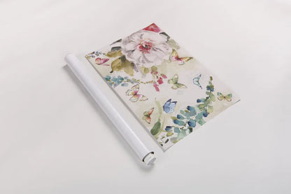 Colorful Breeze XV by Lisa Audit. shown as a rolled paper print. Available as archival giclee rolled canvas, fine art paper, or poster print. SKU 26408i.