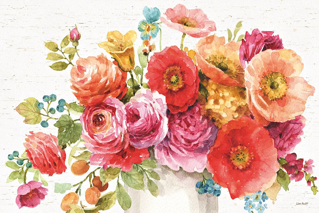 Country Fresh I by Lisa Audit. SKU 42078i. Archival Giclee Fine art print for wall decor.