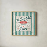 Country Fresh IX by Lisa Audit. Shown in a natural wood glass frame for a timeless modern aesthetic. Available as an archival giclee rolled canvas, fine art paper, or poster print. SKU 42086a.