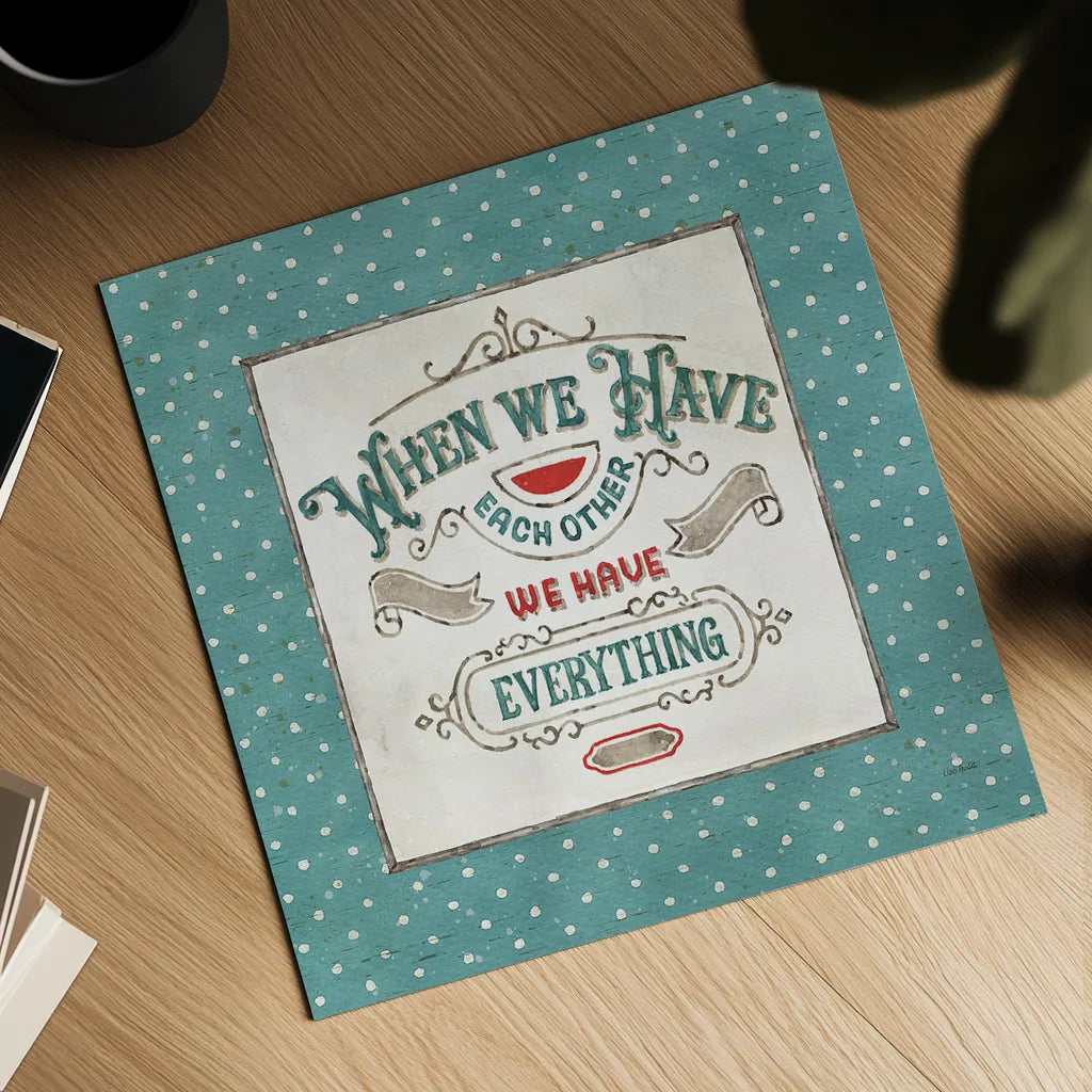 Country Fresh VIII by Lisa Audit. Shown as a detailed flat fine art print, highlighting archival giclee quality. Available as an archival giclee rolled canvas, fine art paper, or poster print. SKU 42085a.