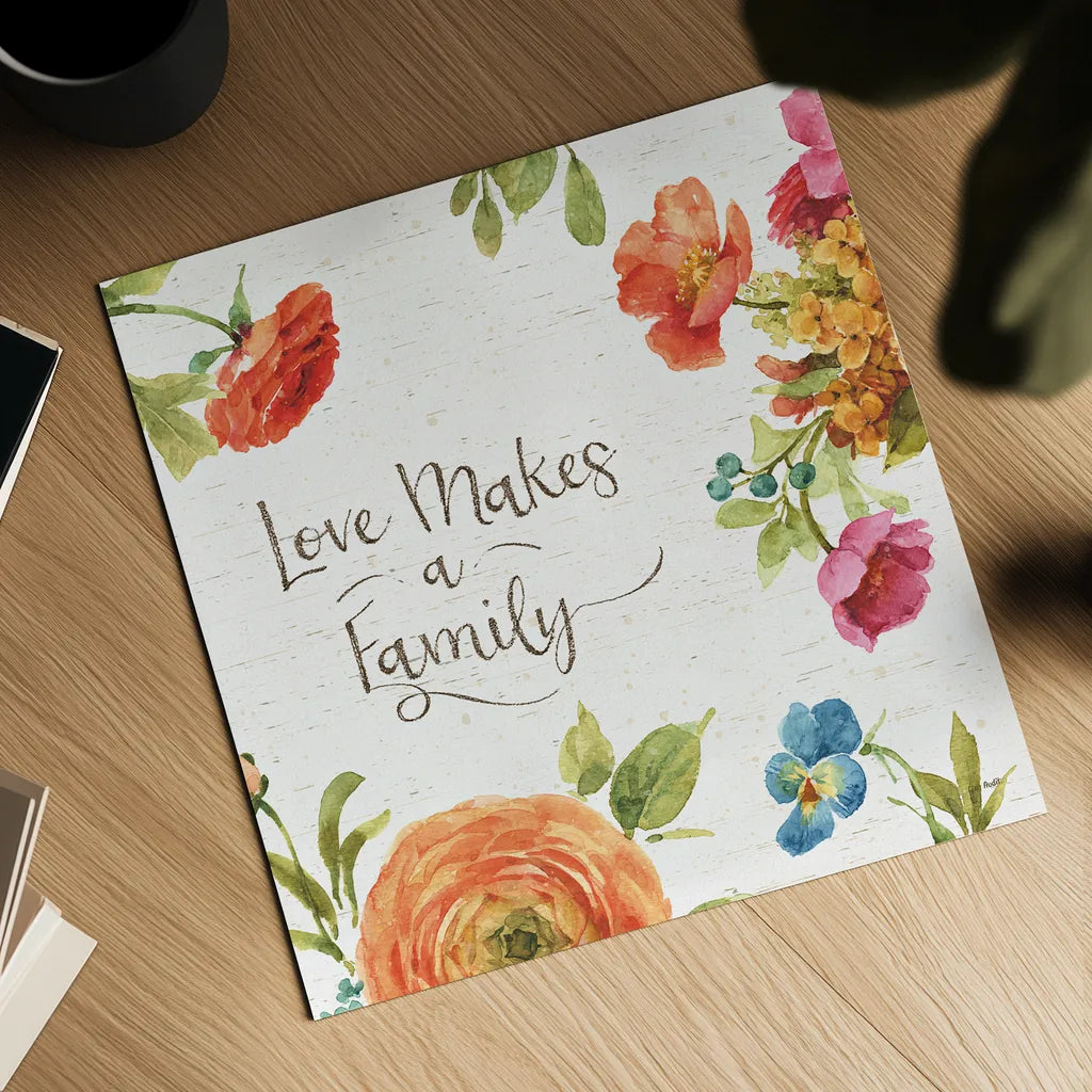 Country Fresh XIII by Lisa Audit. Shown as a detailed flat fine art print, highlighting archival giclee quality. Available as an archival giclee rolled canvas, fine art paper, or poster print. SKU 42090a.